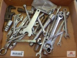 Flat of wrenches