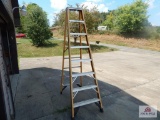 8' Werner fiberglass step ladder