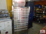 Steel glide stainless steel stack on rolling tool chest