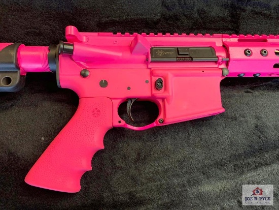 Bear Creek Arsenal BCA15 Pink .223 Rem | SN: 19132 | Comments: AS NEW WITH SOFT CASE, NO MAGAZINE