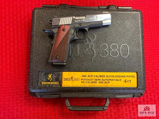 Browning 1911 380 Black Label .380 ACP | SN: 51HZR13778 | Comments: ANIB; WITH HOLSTER; 2 MAGS