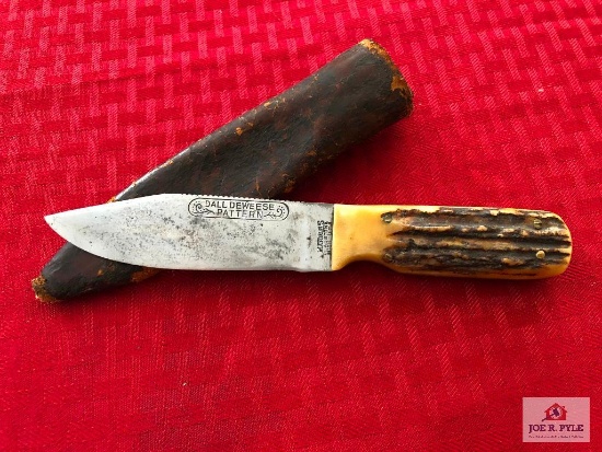Marbles Dall Deweese Pattern hunting knife w/Original Sheath