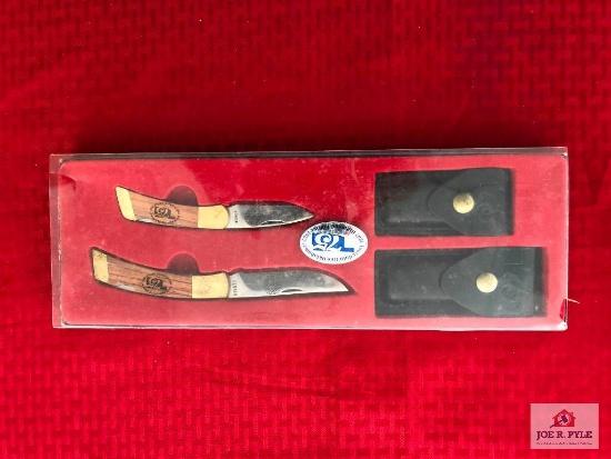 Set of Gerber knives; Celebrating Oklahoma Diamond Jubilee 1982