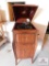 Antique mahogany Victrola (records not included)