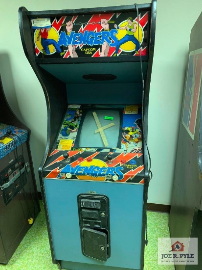 avengers arcade game "no keys"