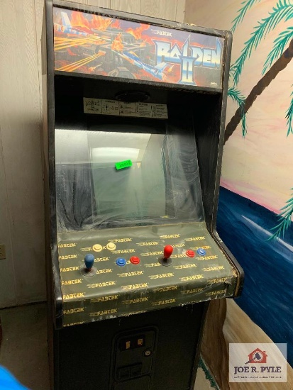 Raiden 2 arcade game "no keys"