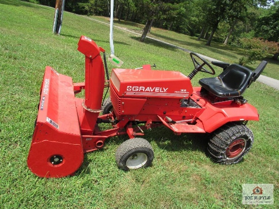 1996 Model 16G Gravely tractor
