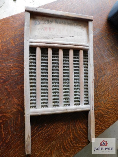 National washboard co. washboard