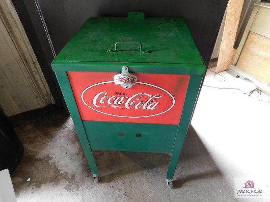 Small modern Coca-Cola cooler