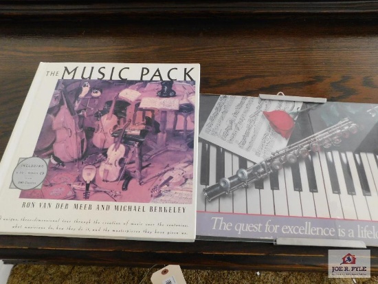 Music pack pop up book