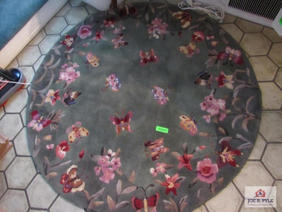 royal palace 4x6ft butterfly rug