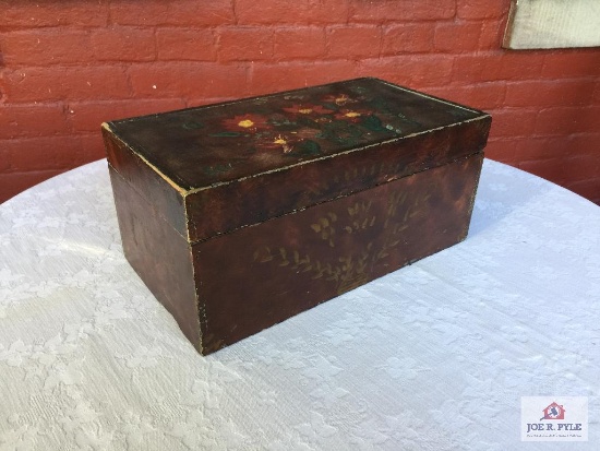 Soap-Hollow painted box?