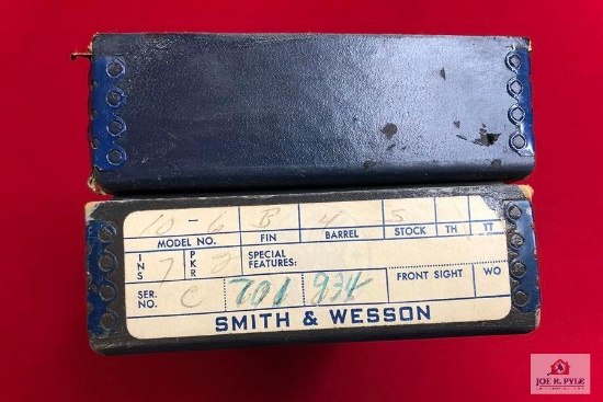 Lot of 2: Empty Smith and Wesson Boxes