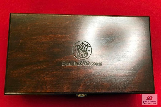 Smith and Wesson Wooden Display Case - New In Box!