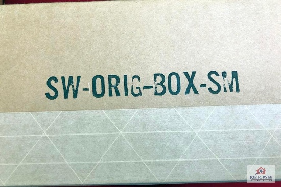Smith and Wesson Wooden Display Case - New In Box!, unopened