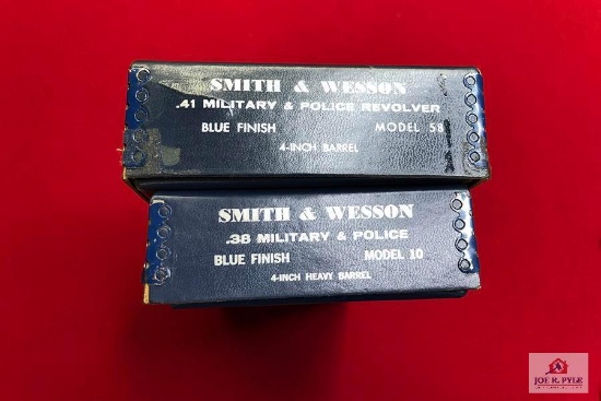 Lot of 2 Smith and Wesson Empty Boxes