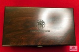 Smith and Wesson Wooden Display Case - New In Box!