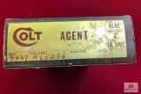 Colt Woodgrain Box for Colt Agent SN H65206 * Box Only *