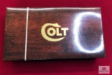 Colt Woodgrain Box for Python or Diamondback, unlabeled, no labels included