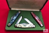 Commemorative Knife Set: 3 pieces, US Army, US Navy, US Marine Corps (1963)