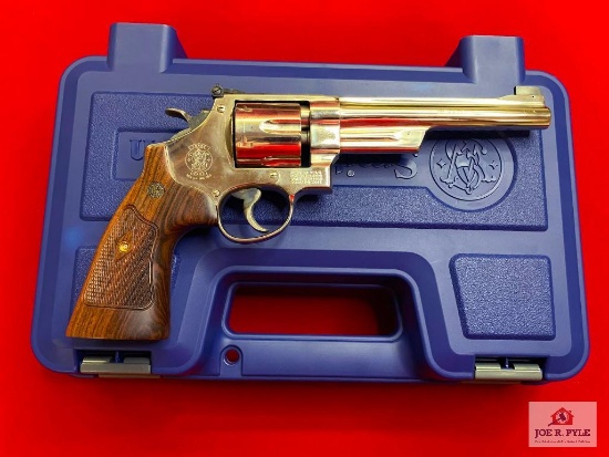 Smith and Wesson 27-9 Nickel .357 Mag | SN: DCF3552