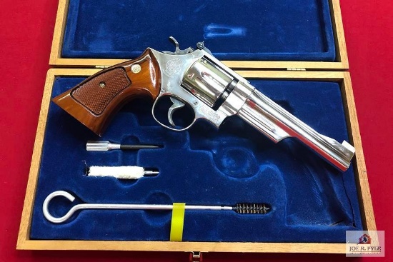 Smith and Wesson 27-2 Nickel .357 Mag | SN: N407802