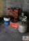 Lot gas cans, propane cylinders, etc.