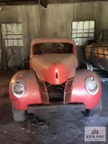 1940 Ford coupe project car - NO TITLE