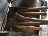 Lot vintage hatchets