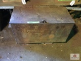 Heavy steel storage box