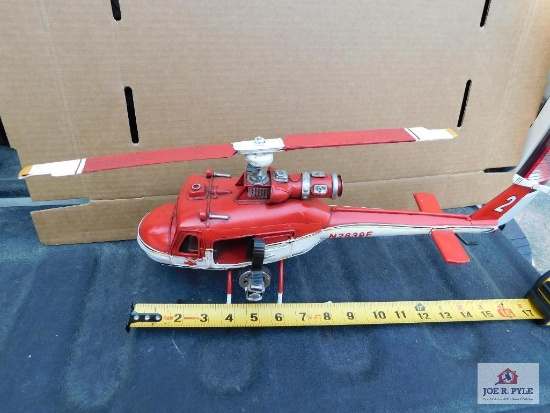 Toy Red Cross helicopter