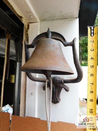 Longhorn dinner bell