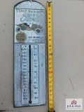 1913 model T wood thermometer sign. (no thermometer)