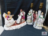 Porcelain figurines