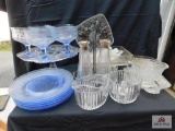 Collection of depression glass