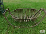 Antique bentwood field cradle
