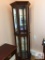 Corner curio cabinet