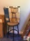 Two Mainstay Bar stools: one new in box, needs assembled