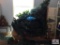 Lot Christmas trees, Christmas items, Assemble yourself shelving, box of tools, etc.