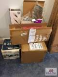 Lot New in box cleaning machines: Impress Sweepers, Shark power scrubber, etc.
