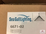 New in box Sea Gull hanging light