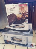 Lot: New in box roaster & Toaster oven
