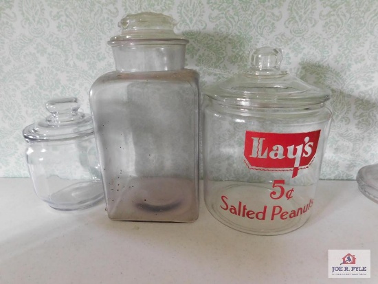 Lay's Peanuts Jar And Cookie Jars