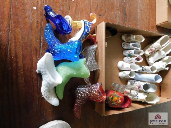 Decorative Shoe Collection (Some Are Fenton)