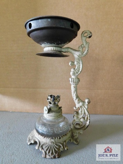 Antique Vapo Cresolene Oil Lamp