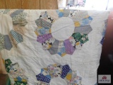 Hand Stitched Quilt (Stand Included)