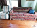 Rocker/Recliner And Sofa Bed