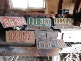 Antique License Plates-Maryland 1920-1929