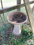 Stone Bird Bath