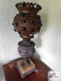 Vintage Oil Lamp (Broken Foot)